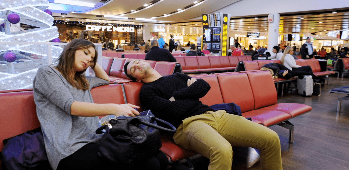 Retard avion aéroport